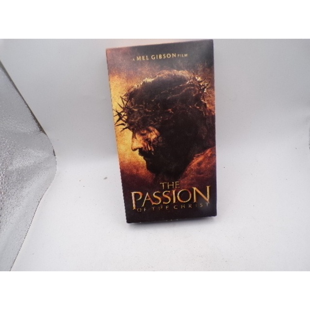 The Passion of the Christ VHS 2004 Mel Gibson Jim Caviezel Religious Drama Movie